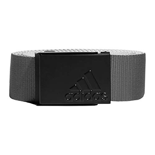 adidas Golf Unisex Reversible Web Belt - Grey F17 - One Size