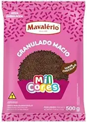 GRANULADO MACIO CHOCOLATE 500GMAVALÉRIO
