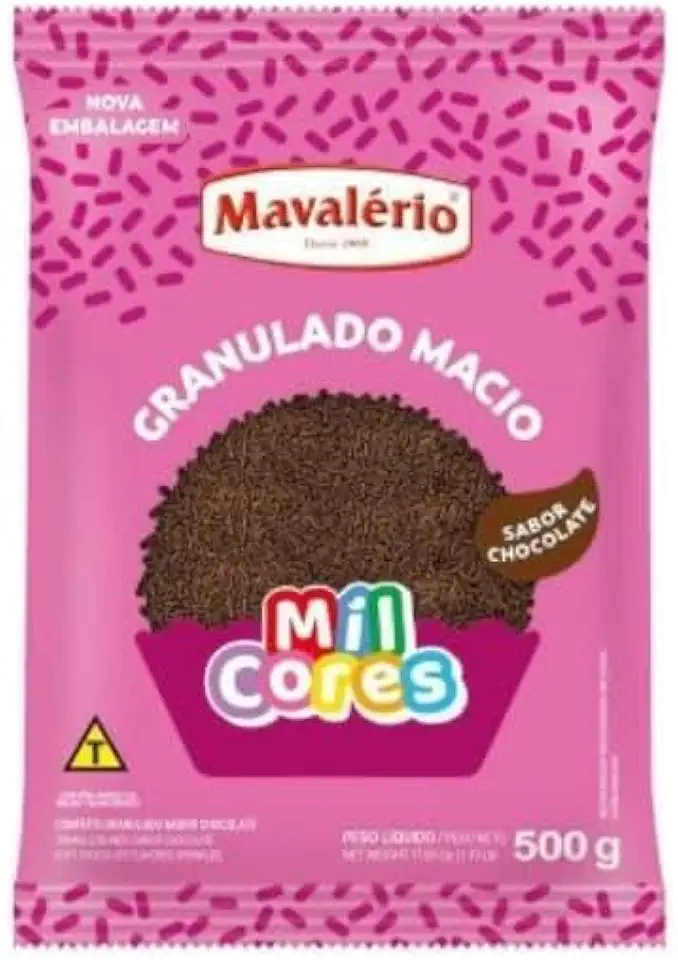 GRANULADO MACIO CHOCOLATE 500GMAVALÉRIO