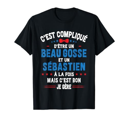 Cadeau De Noël Drôle Pour Homme Beau Gosse Sébastien Humour