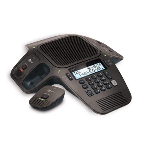 AT&T SB3014 DECT 6.0 Conference Phone with Four Wireless Mics, Black by AT&T - Used condition - US$149.99