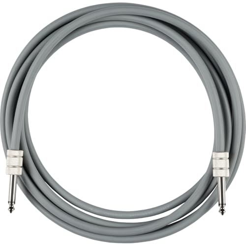 Câble d'instrument Fender de 3m gris pour vos sessions de studio - 2