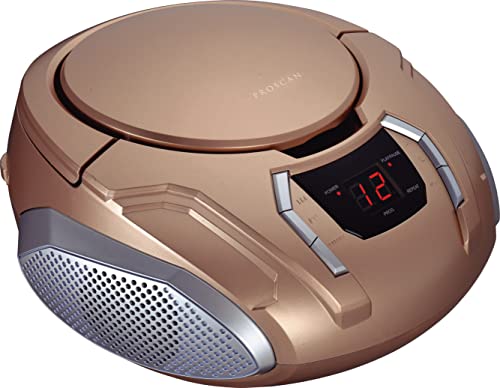 Sylvania Portable Cd Boombox With Am/Fm Radio (Champagne) #TOP2