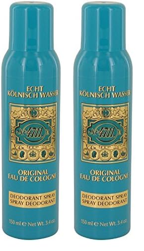 Cologne for Men 4711 Deodorant Spray (Unisex) By 4711 5 oz Deodorant Spray (Strong practicability) (Pack of 2)