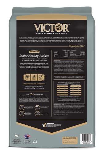 Image of VICTOR Purpose - Senior Healthy Weight Management Dry Dog Food, 40 lb