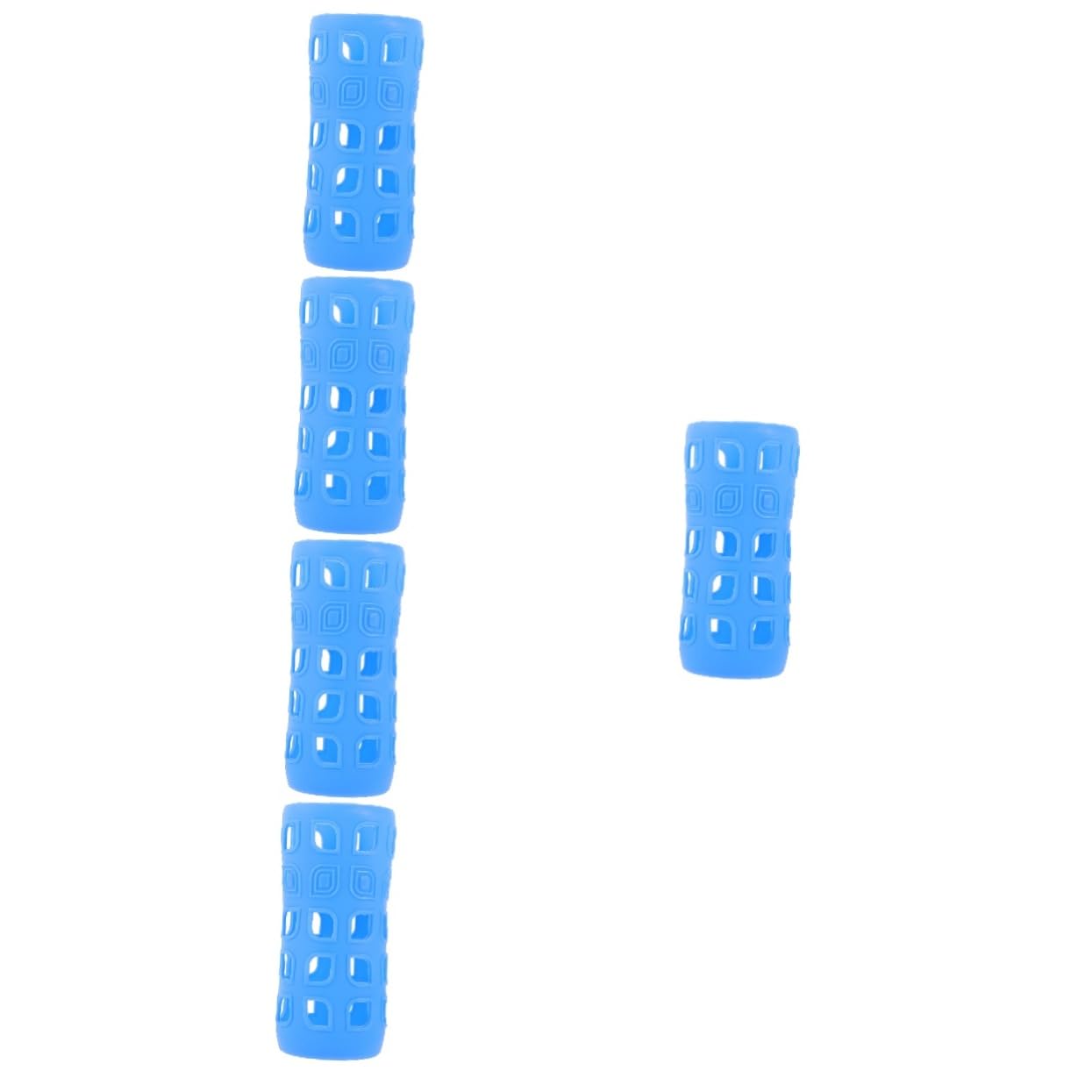 Manchons de bouteille en silicone Ciieeo avec couvercle pot de fleur pour plantes