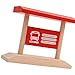 Creative Wooden Track Barrier Station Accessory for Kid-s Building Fun and Easy Tool Free Assembly