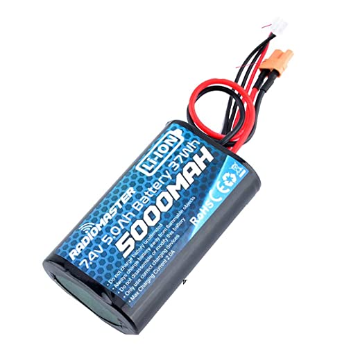 Amazon.com: RadioMaster 2S 7.4V 5000mah 37wh Lipo Battery