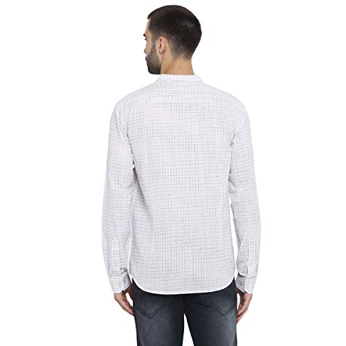 Image of Red Tape Men's Checkered Regular Fit Casual Shirt