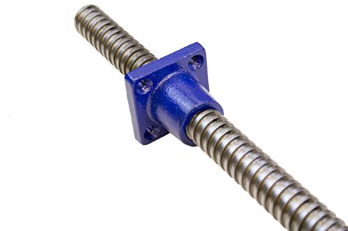 Yost Vises Y18Ss Vise Screw | 18 Inch Diy Vise Tool | Solid Steel Main Screw With A Cast Iron Body Construction, Blue Metallic #TOP1