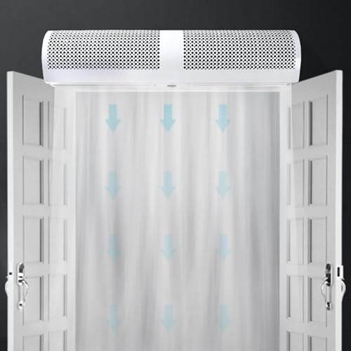 Rideau d'air silencieux pour porte de magasin avec ventilateur de 0.9m