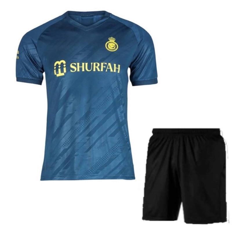 Image of Sports Soccer New Football Portugal Jersey Ronaldo 7 Home Kit Jersey with Shorts (Kid's,Boy's & Men)