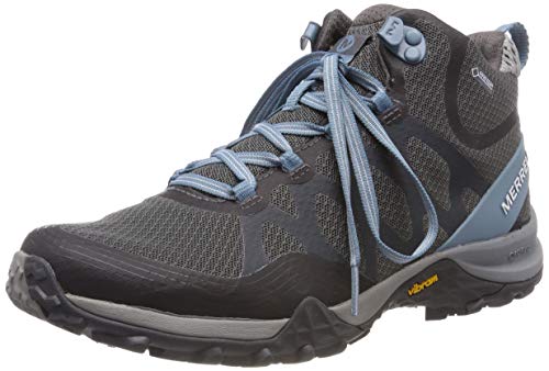 Merrell Siren 3 Mid GTX, Botas de Senderismo para Mujer, Azul (Blue...