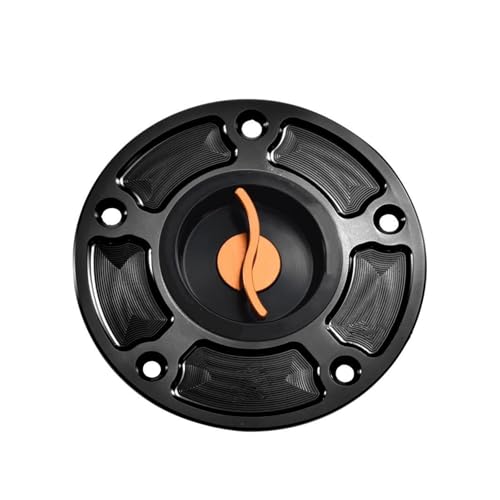 Bouchon de réservoir Suzuki GSXR 1000 et Hayabusa en aluminium orange CNC