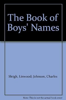 Hardcover The Book of Boys' Names Book