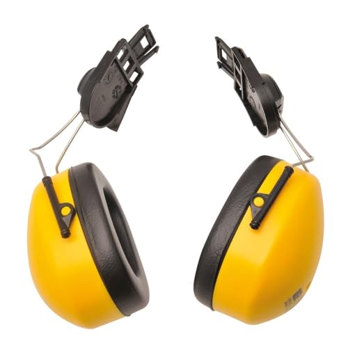 Portwest Protector Auditivo Clip-On, Color: Amarillo, PW42YER