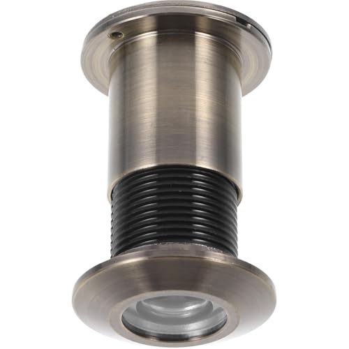 DIKACA Porte-œil de Porte Alliage de Zinc avec Couvre-vue Réglable Lentille Anti-poussière Protection de Confidentialité pour Sécurité Domicile et Hôtel