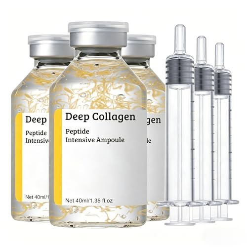 Esencia de Colágeno, Esencia Facial para Microneedling, Hidratante y Reafirmante, Atenúa Manchas Oscuras e Ilumina, Cuidado Antiedad Diario 40 ml