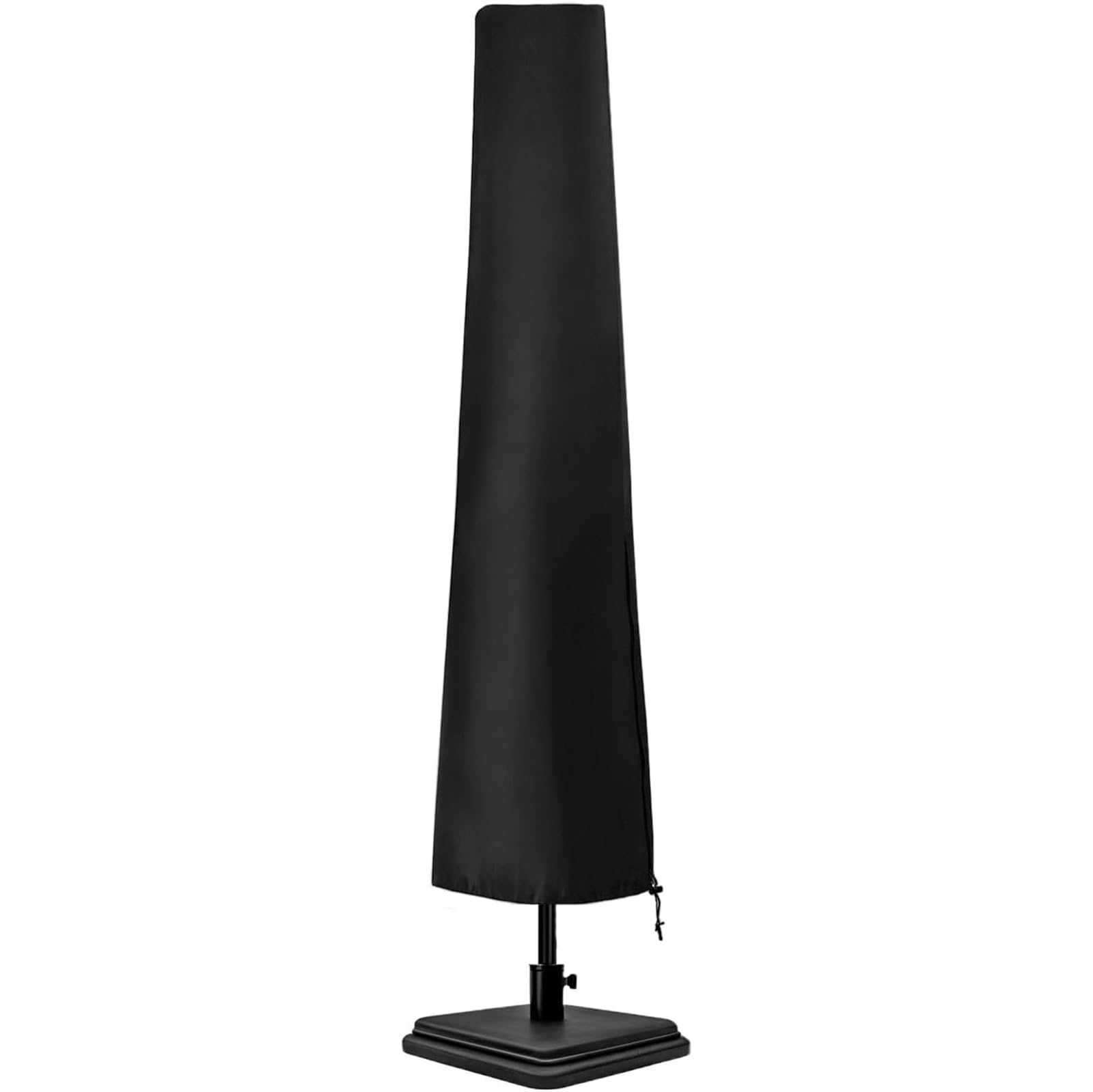 Housse de parasol en tissu Oxford 210D - Imperméable et résistant aux UV - Pour parasol déporté et droit - Avec manche télescopique - 26 x 28 x 140 cm - Résistant à la neige et aux intempéries