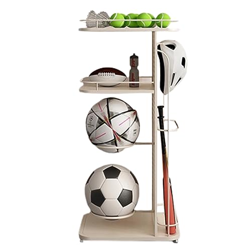 Support de rangement pour ballon de basket multi-ballons et rack de volley sur pied