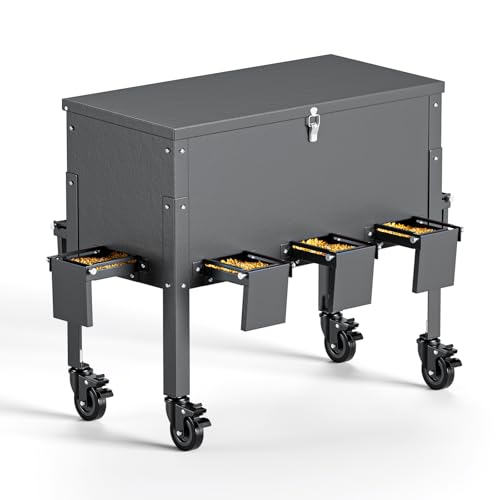 Yhhdjc Heavy Duty 200LB Gravity Deer Feeder with...