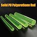 Polyurethane Solid Round Rod 250mm 15-100mm Dia High Elasticity Urethane PU Bar Durable Rubber Rods Plastic Sticks Shock Absorbing Seals for Industrial Machinery Home DIY(90 * 250mm(1pcs))