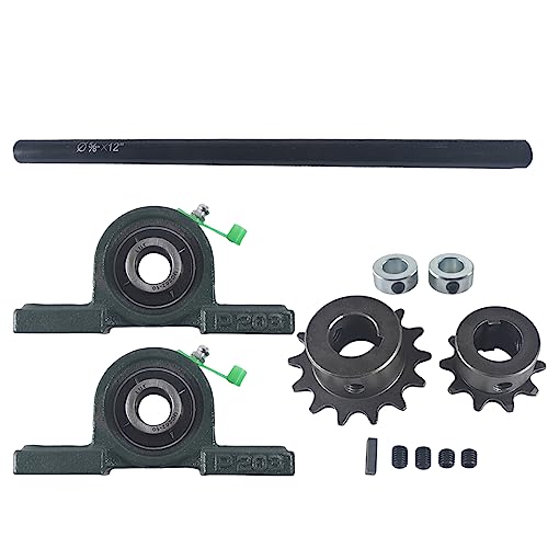 Eje de gato de 5/8 x 12 pulgadas en kit completo para reparar la transmisión