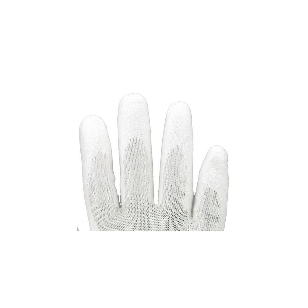 Asatex 3710 6 Klasse 3 Schnittschutzhandschuhe, weiß, 9