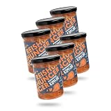 REISHUNGER Kimchi, 6x350 g - Vegan & Glutenfrei - fertiges Kimchi aus fermentierten Chinakohl - perfekt zu Gerichten der koreanischen Küche