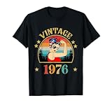 Ideas de regalo perfectas para cumpleaños número 49 para hombres y mujeres. Esta camisa de 49 cumpleaños de 1976 es una gran idea de regalo para 49 cumpleaños. 49 años impresionante vintage para papá, padre, mamá, madre, adulto, mamá, abuela, abuelo, papá, tío, papaw, pops, pepaw, familia.