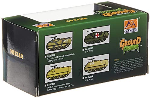 Easy Model M113A2 A Com, 3Rd Forward Support Bat, 1St Brg, 3Rd Inf Division Die Cast Military Land Vehicles #TOP3