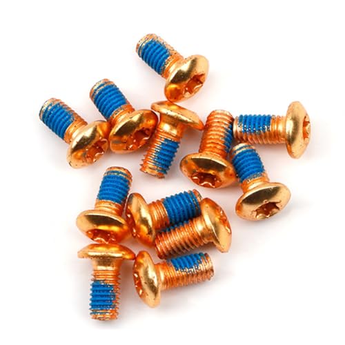 1Pack/12pcs Customize Your Ride with Variety of Colorful T25 Disc Brake Screws