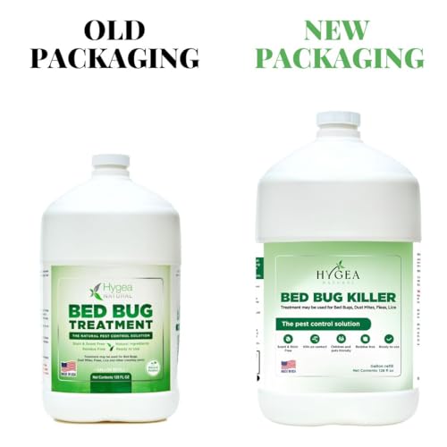 Hygea Natural Lice, Mite, and Bed Bug Natural Spray - Child & Pet Friendly - Immediate results - Stain & Odor Free (128 Ounce) - Thumbnail 2