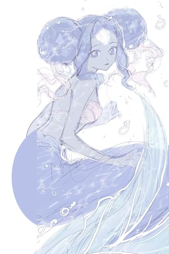 Steampunk Anime Mermaid Notebook – Princess Guinevere Hologram Journal | 5 Knights of Guinevere Inspired Notebook