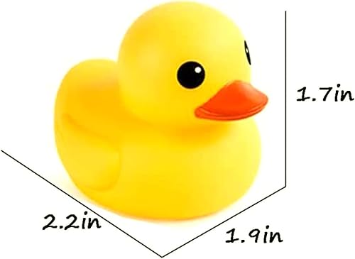 Miniatura 3 de umbresen Patos de goma amarillos, juguetes de baño preescolares, regalo para baby shower, bebés, niños pequeños, flotador de piscina, Halloween,