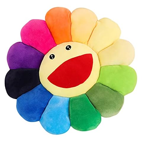 Uposao Sunflower Plush Cushion for Home Cover