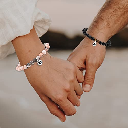 Usuwe Custom Photo Projection Bracelet Graduation Gifts For Her/Him Class Of 2023 Graduation Bracelet With Picture Inside College High School Graduation Gift With Wish Card #TOP4