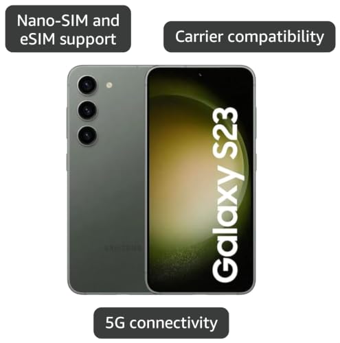 Image of Samsung Galaxy S23, 128GB, Green - Unlocked (Renewed)