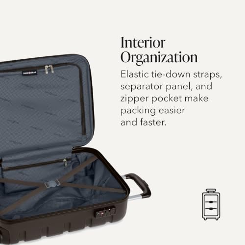 Image of SwissGear 7366, Chocolate, 2-Piece Set (19 /27), Signature Hardside Expandable Luggage With Spinner Wheels