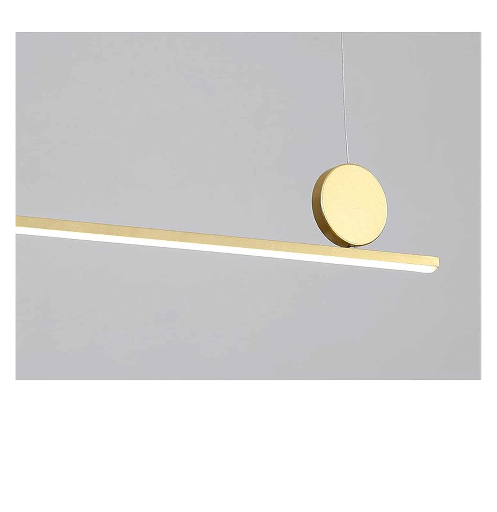 Lampy sufitowe do sypialni Lampa sufitowa, nowoczesne oświetlenie LED kompatybilne z salonem jadalnia Kitche zawieszenie oprawa oświetleniowa (Goldframewarmwh
