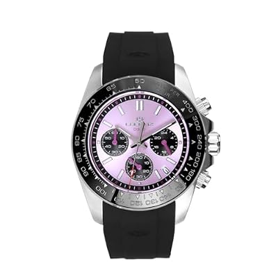 Lorenz DI300 Chronograph 030274CC - Orologio da Uomo Sportivo - Cronografo Subaqueo Professionale fino a 300 metri con Cinturino in Resina