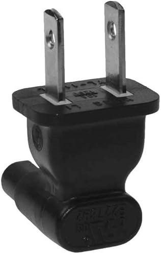 Miniatura 2 de SF Cable, Adaptador de enchufe de ángulo recto de 2 puntas, receptáculo IEC 60320-C7 de los E.E.U.U. a NEMA 1-15P