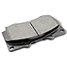 DYZJKWJW D1119 D1120 Front Rear Ceramic Brake Pads Set Fit For 2006 2007 2008 2009 2010 Hummer H3, For 2009 2010 Hummer H3T