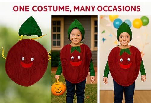 Image of FancyDressWale Fruit & Vegetable Fancy Dress Costume for Kids | Free Size 2-10 Years | School Fancy Dress, Stage Shows, Theme Parties