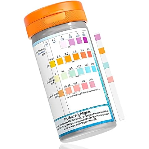 Dr.Tim.Wang Pool and Hot Tub Test Strips Cover