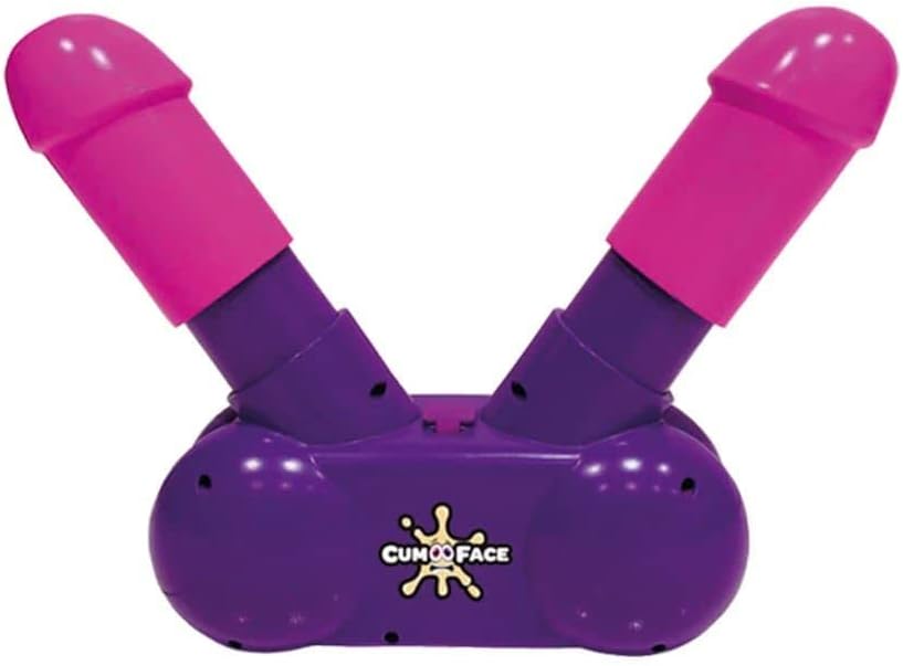 Cum Face - Dual Pump Action Penis Wanking Naughty Party Game - Who is The Fastest Wanker?