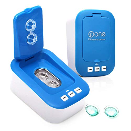 Contact Lens Cleaner, Portable Ultrasonic Contact Lens Cleaner Kit Daily Care Faster Cleaning