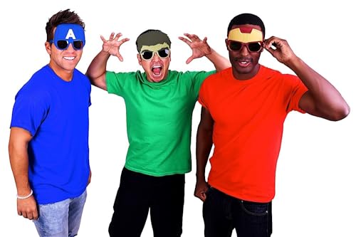 Sun-Staches MARVEL_STARK Marvel Official Iron Man Sunglasses | Costume Accessory thumb #6