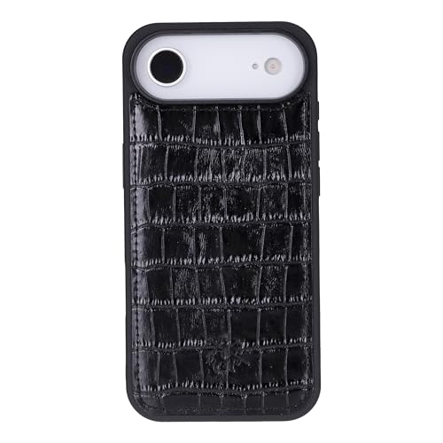 Étui en cuir fabriqué à la main pour iPhone 17 Air coque de protection MagSafe 6,6"