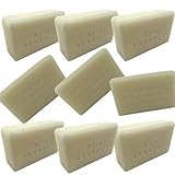 Schutzmarke WASSERROSE Wasserrose® 9x100g=900g KERNSEIFE DIY SEIFE REIN OHNE DUFT OHNE FARBSTOFFE...